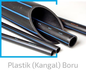 Plastik kangal boru